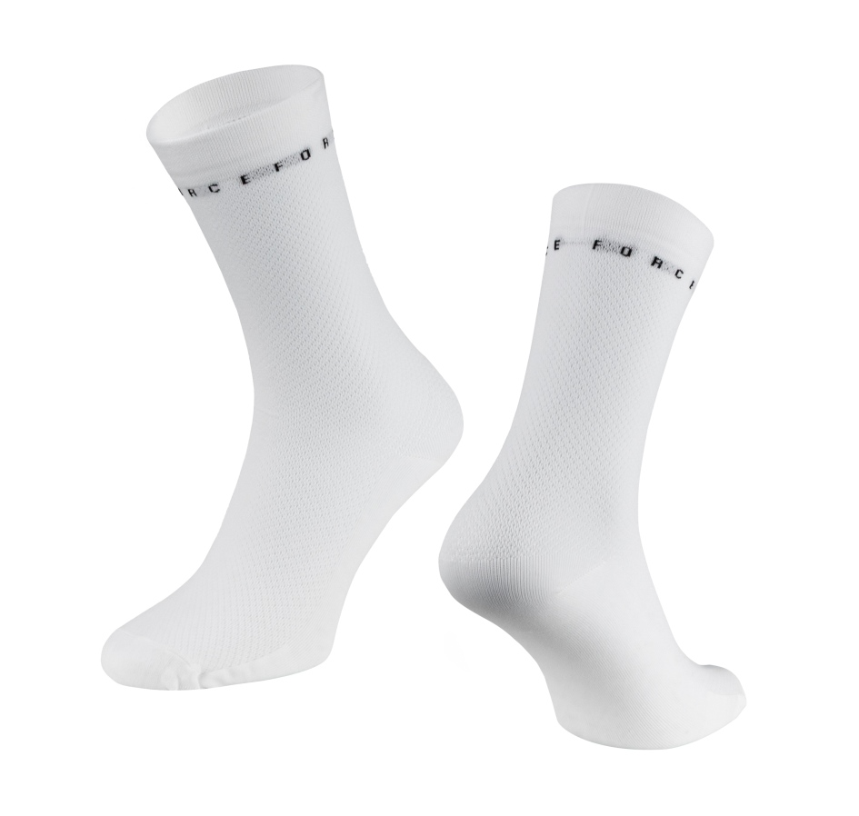 socks FORCE SNAP SPORT, white