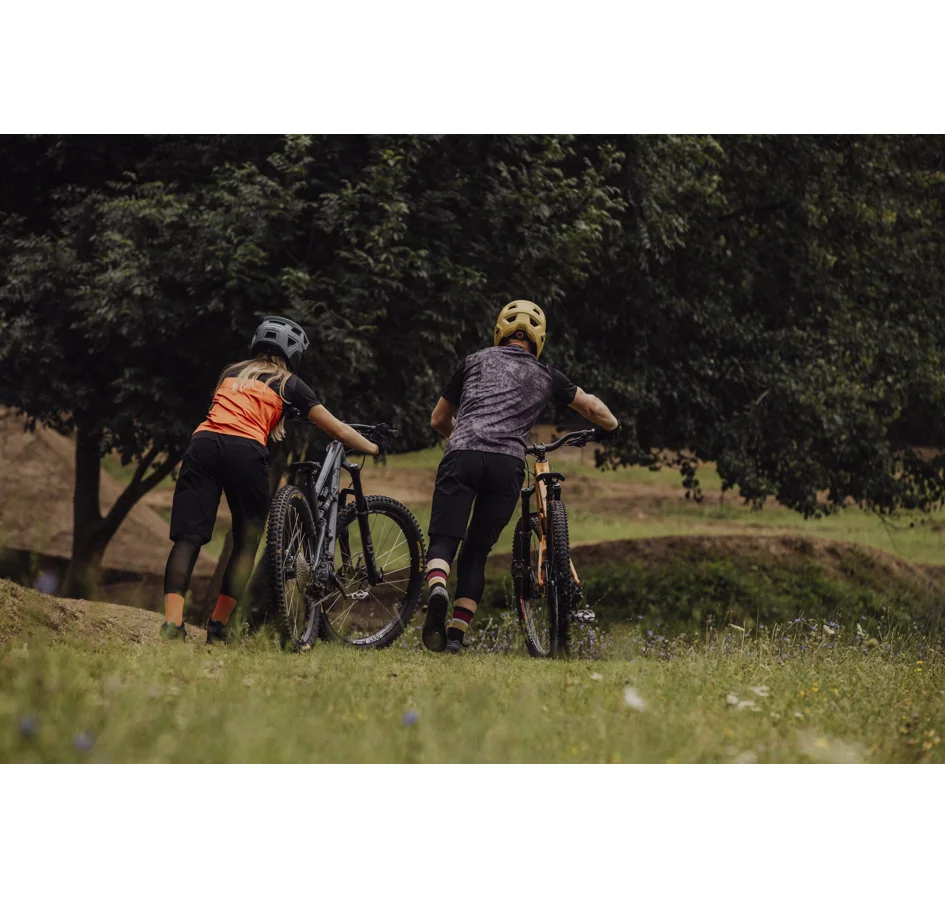 socks FORCE STRIPE long, black