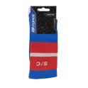 socks FORCE STRIPE long, blue