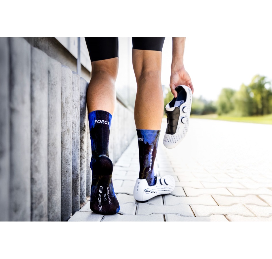 socks FORCE SUBLIME, purple-blue
