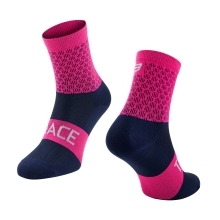 socks FORCE TRACE, pink-blue