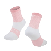 socks FORCE TRACE, pink-white