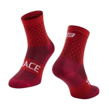 socks FORCE TRACE, red