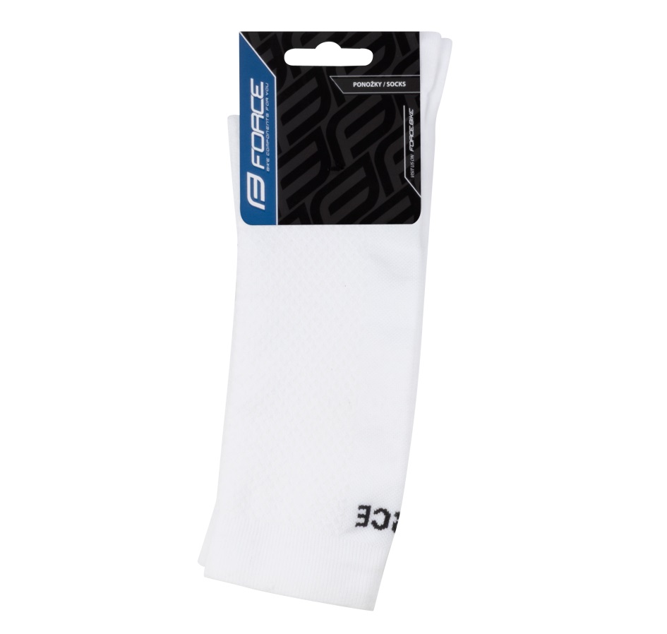 socks FORCE VERDONE, white