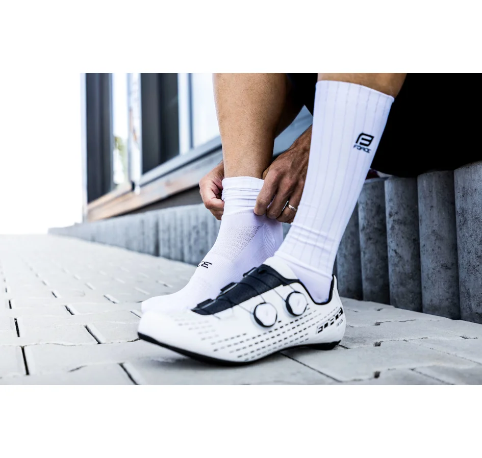 socks FORCE VERDONE, white