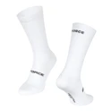 socks FORCE VERDONE, white L-XL / 43 -47