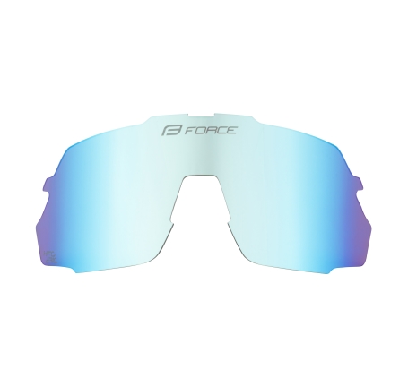 spare lens FORCE PULSE, blue mirror lens