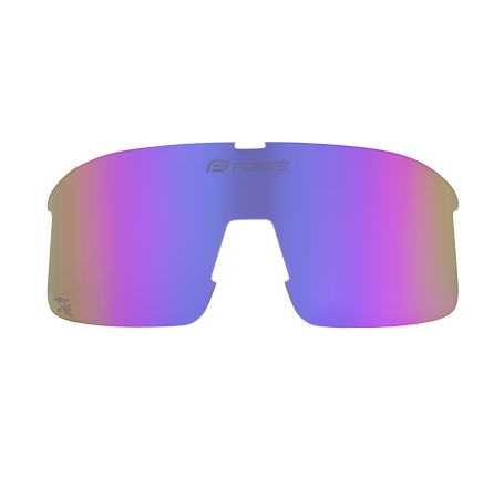 spare lens FORCE SPIRE, purple mirror lens