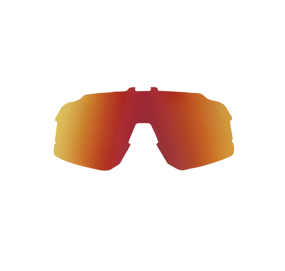 spare lens FORCE STRIVE mirror, red