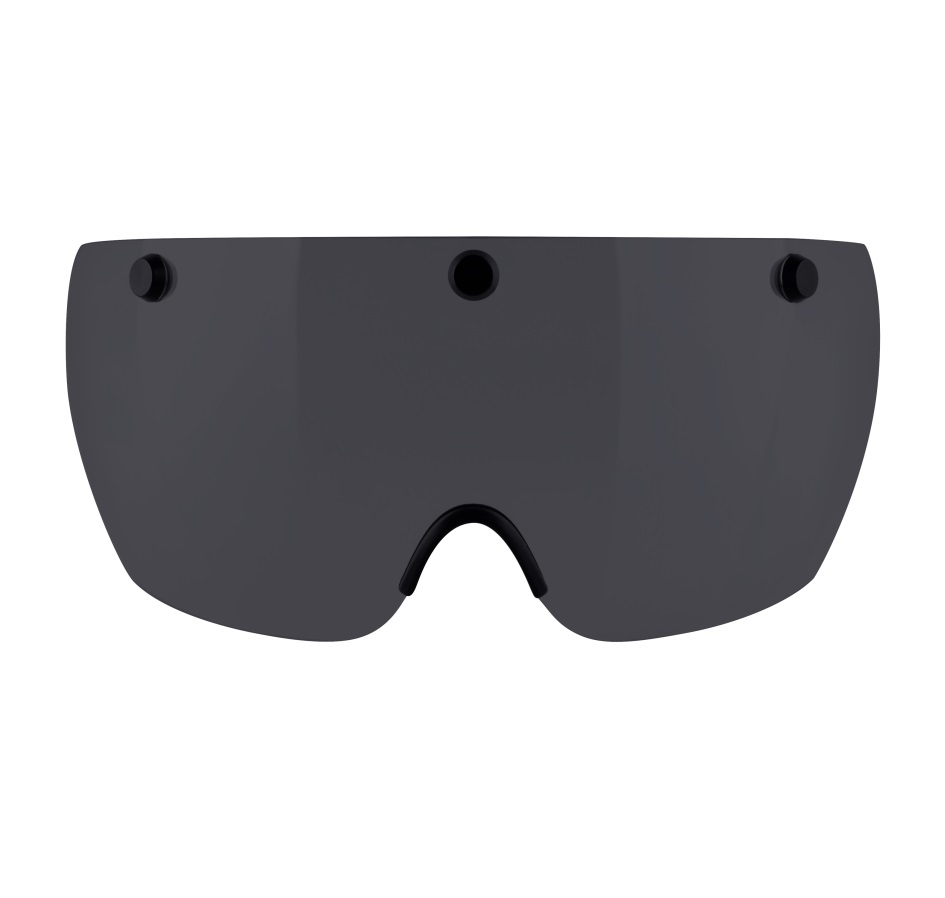 spare visor for helmet FORCE SCATTER, black