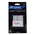 spoke reflectors FORCE, 7cm, silver, 10 pcs