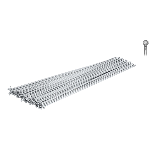 spokes FORCE stainless silver 2mm x 294mm