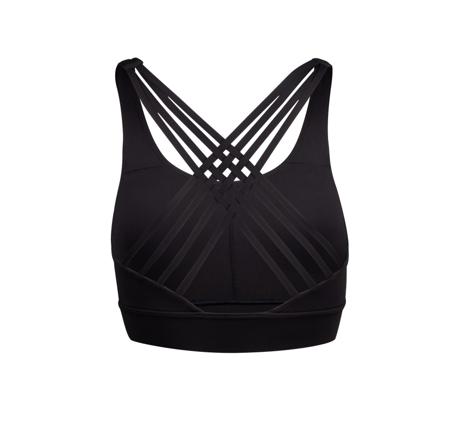sports bra FORCE SIMPLE, black