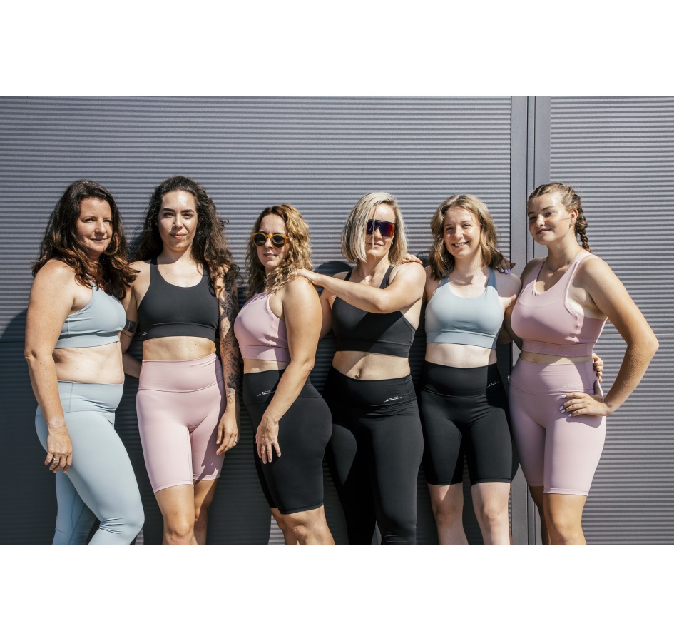 sports bra FORCE SIMPLE, black