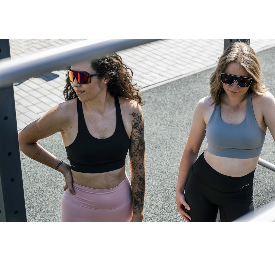 sports bra FORCE SIMPLE, black