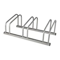 stand FORCE parking for 3 bicycles, steel, silver