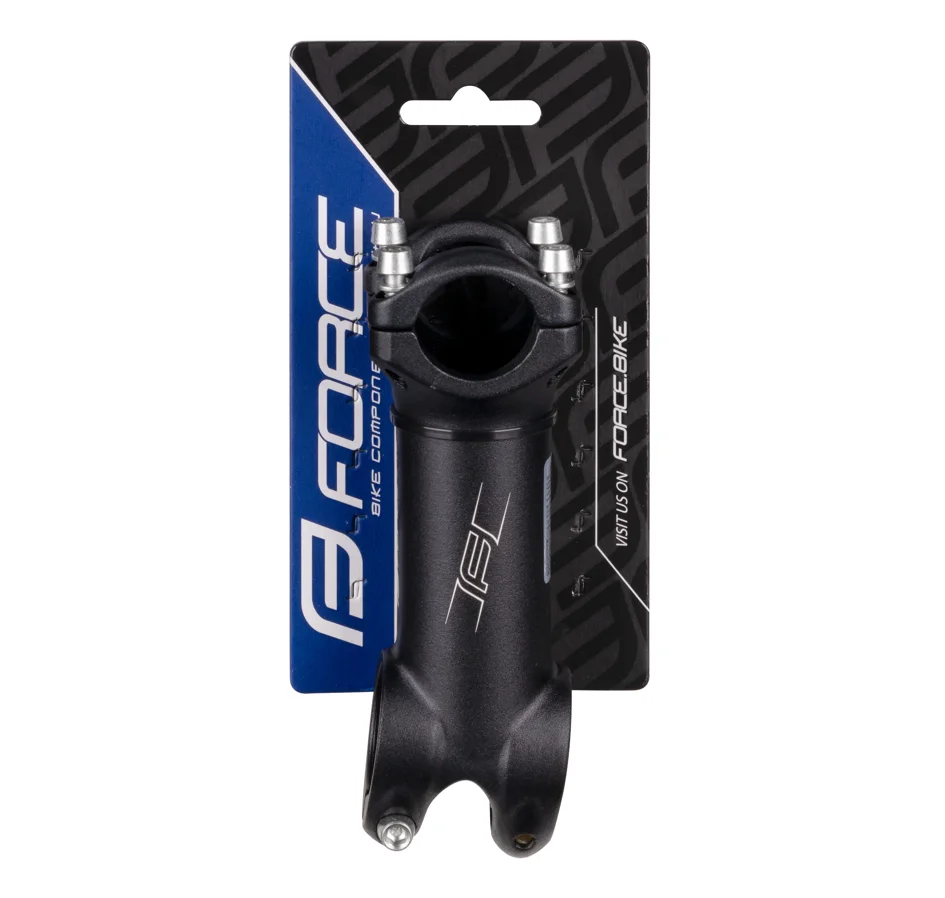 stem FORCE BASIC S4.6  25,4/100mm Al, matt black
