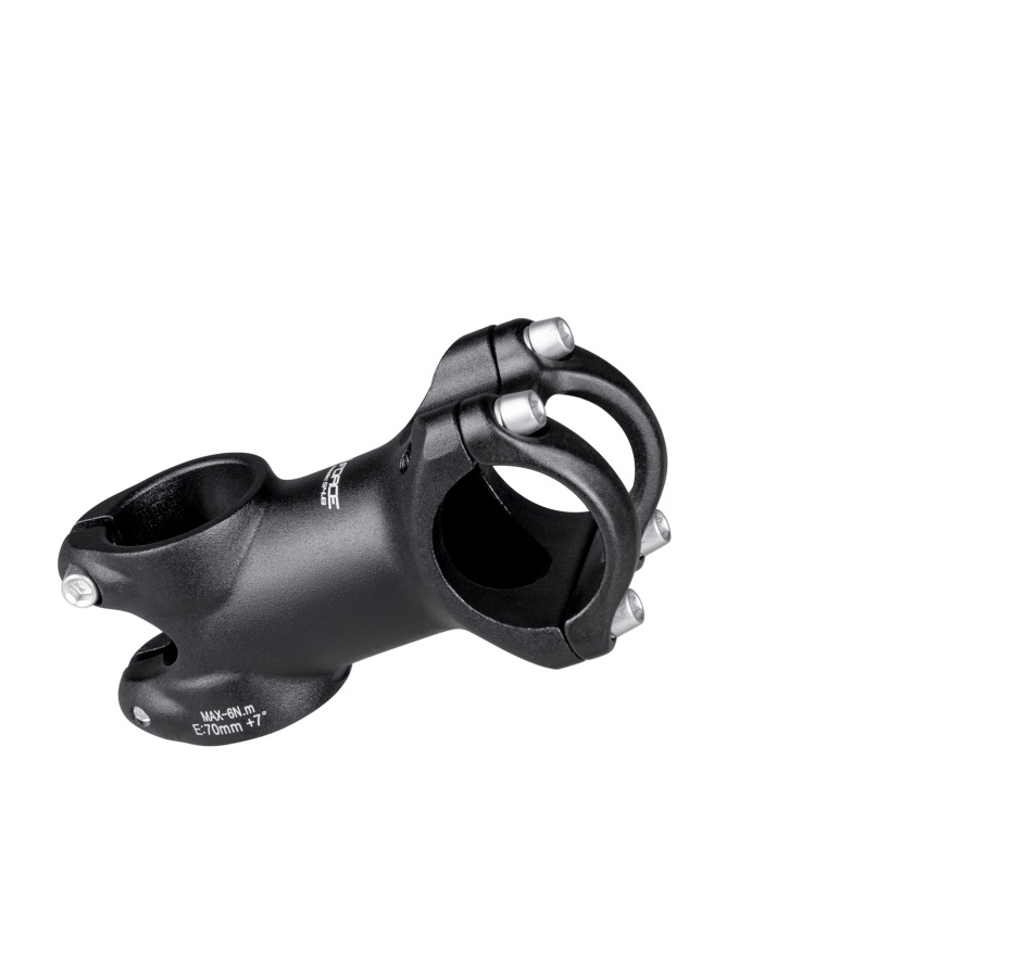 stem FORCE BASIC S4.6  25,4/60mm Al, matt black