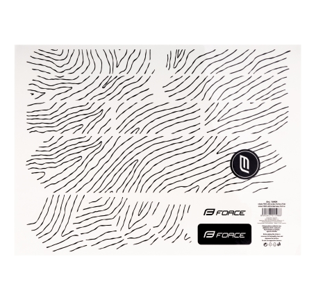 stickers FORCE LACE for bike frame, 37x27 cm