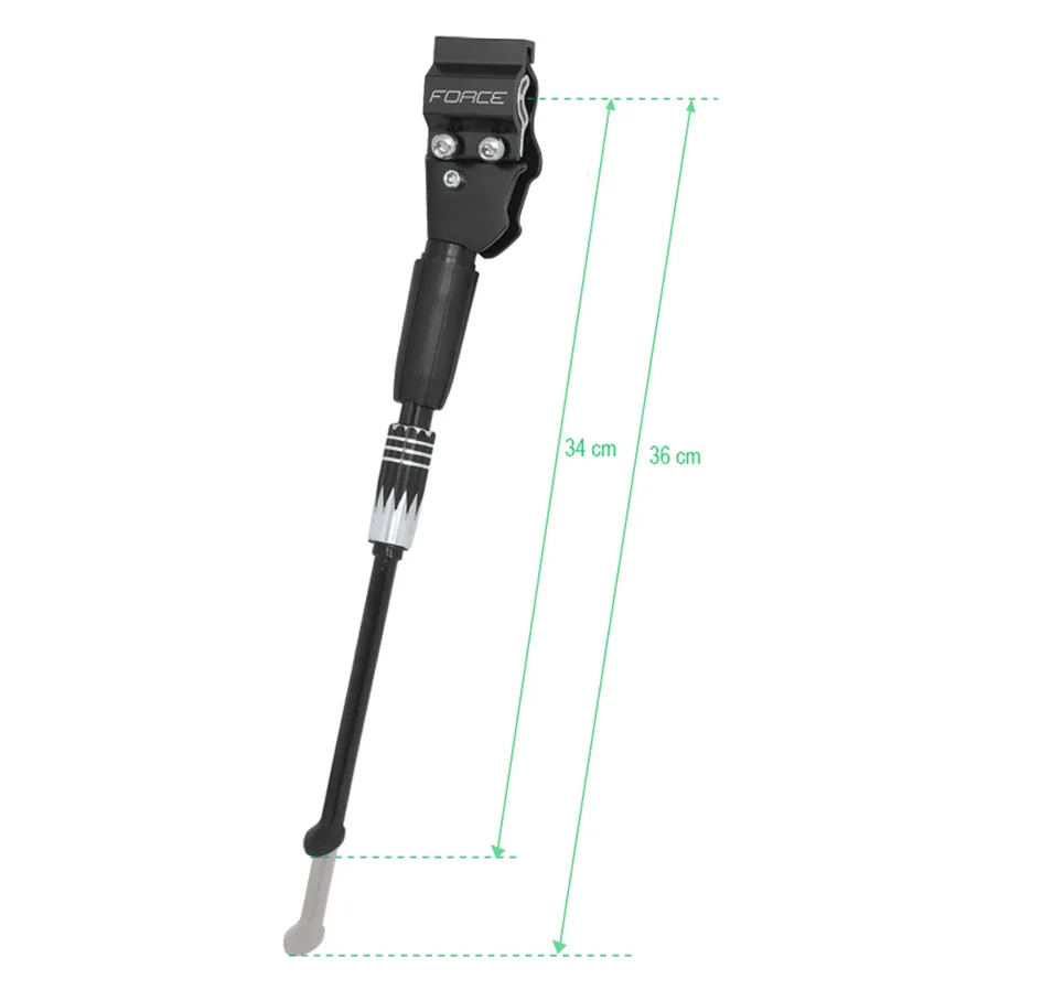 stojánek FORCE BAL 24-29" Al zadní+redukce, černý