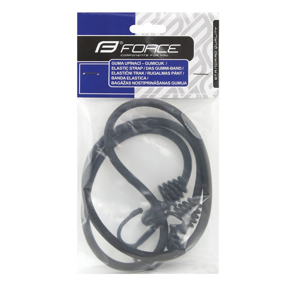 strap elastic 8 mm x 1000 mm, black