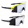 sunglasses F AMBIENT 1x black+1x fluo,blk lens SET