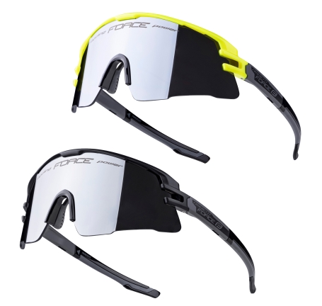 sunglasses F AMBIENT 1x black+1x fluo,blk lens SET
