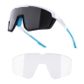 sunglasses F APEX, white-gray,contrast+photo. lens