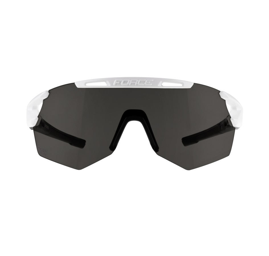 sunglasses F ARCADE,white-black,bl. polarized lens