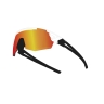 sunglasses F ARCADE,white-black,bl. polarized lens