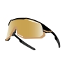 sunglasses F ATTIC,black-gold, gold mirror lens