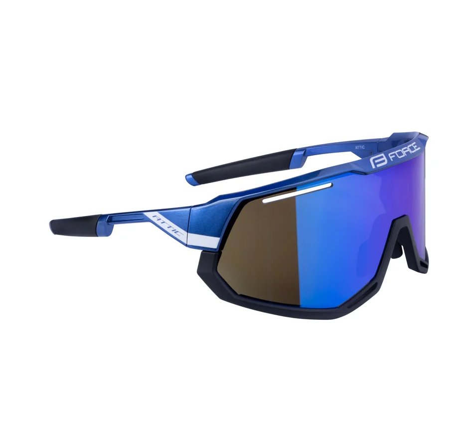 sunglasses F ATTIC,purple-blue,blue mirror lens