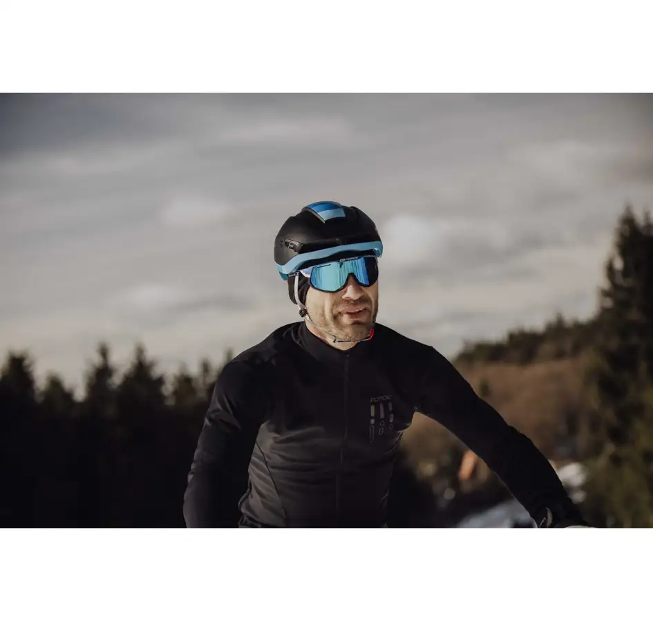 sunglasses F ATTIC,purple-blue,blue mirror lens