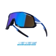 sunglasses F ATTIC,purple-blue,blue mirror lens