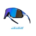 sunglasses F ATTIC,purple-blue,blue mirror lens
