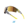 sunglasses F CALIBRE grey-yell., mirr. yell. lens