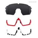 sunglasses F DRIFT black,polarized+black lens SET