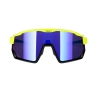 sunglasses F DRIFT fluo-black,bl. contr. revo lens