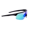 sunglasses F ENIGMA PRO black, purple mirr. lens