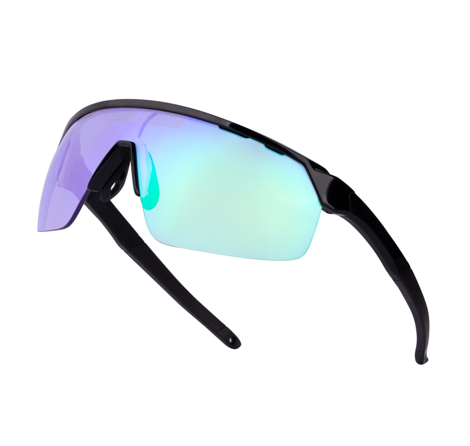 sunglasses F ENIGMA PRO black, purple mirr. lens