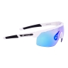 sunglasses F ENIGMA PRO white, purple mirr. lens