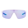sunglasses F ENIGMA PRO white, purple mirr. lens