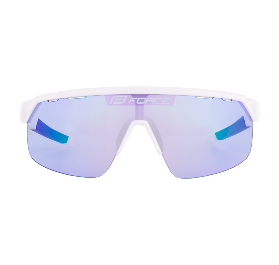 sunglasses F ENIGMA PRO white, purple mirr. lens
