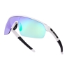 sunglasses F ENIGMA PRO white, purple mirr. lens