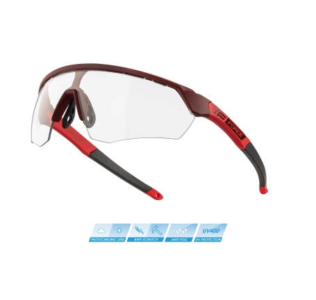 sunglasses F ENIGMA red, photochromic lens