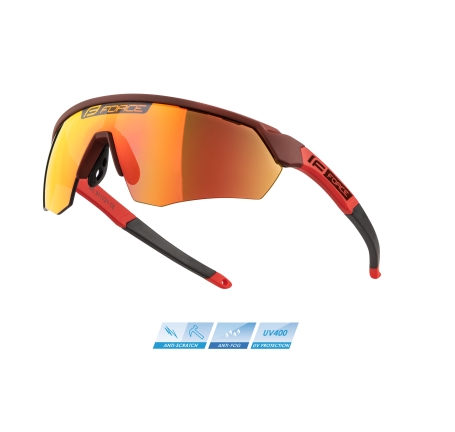 sunglasses F ENIGMA red, red polarized lens