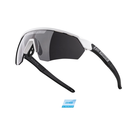 sunglasses F ENIGMA white-black matt.,black lens