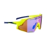 sunglasses F GRIP fluo, purple contrast lens