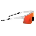 sunglasses F NITRO junior transp.,red mirr. lens