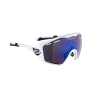 sunglasses F OMBRO PLUS white matt,blue laser lens